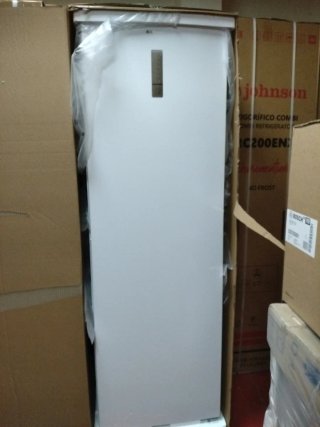 Congelador vertical 187cm blanco