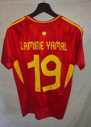 Camiseta España Eurocopa 2024 Lamine Yamal