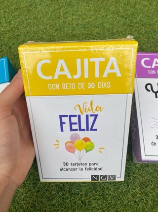 Cajitas Reto 30 Días (Atención Plena, Feliz, Yoga)