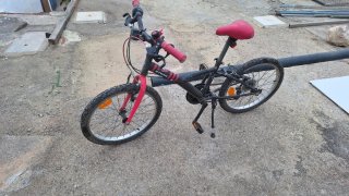 Bicicleta infantil niña