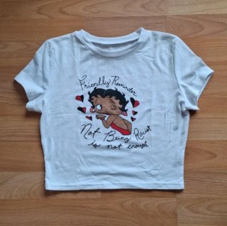 Camiseta Betty Boop Not Being Racist