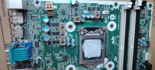 PLACA  BASE HP EliteDesk 800 G2 + CPU i5-6th
