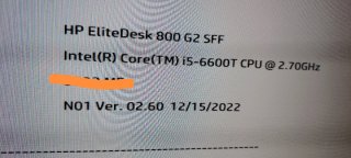 PLACA  BASE HP EliteDesk 800 G2 + CPU i5-6th