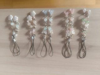 Dango phone charm