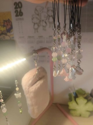 Dango phone charm