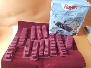 Organizador de cubiertos Rayen rojo