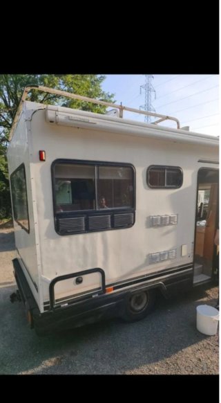 Autocaravana Camper Citroen c25D 1987