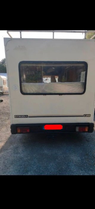 Autocaravana Camper Citroen c25D 1987