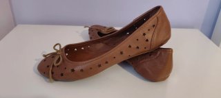 2 pares zapatos planos mujer