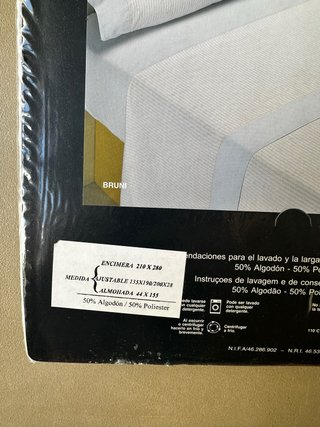 Juego de Cama 135cm 3 piezas