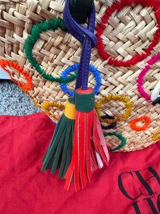 Bolso Cesto Carolina Herrera Multicolor