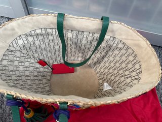Bolso Cesto Carolina Herrera Multicolor