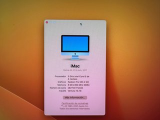 iMac 21.5 4K 2017 Intel Core i5