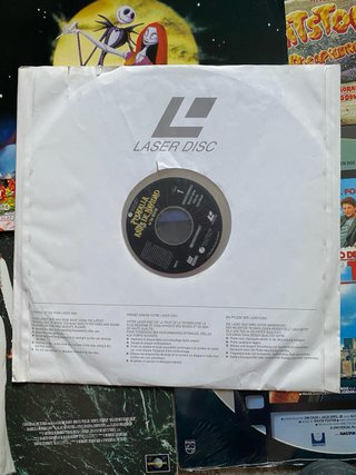 Laser Disc Pesadilla Antes de Navidad