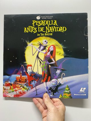 Laser Disc Pesadilla Antes de Navidad