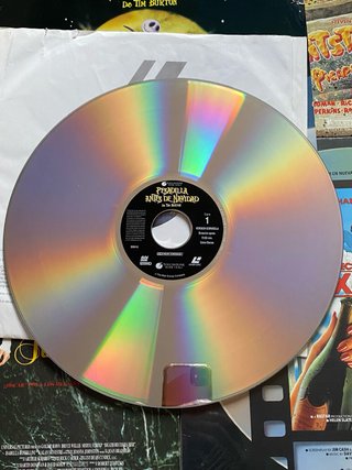 Laser Disc Pesadilla Antes de Navidad