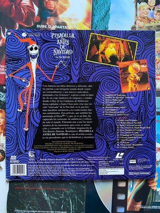 Laser Disc Pesadilla Antes de Navidad