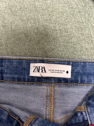 Falda vaquera larga Zara
