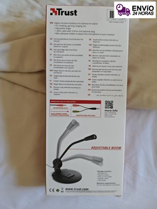 Micrófono Con Cable Mini-Jack Trust Primo - Nuevo