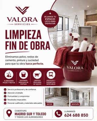 LIMPIEZA FIN DE OBRA