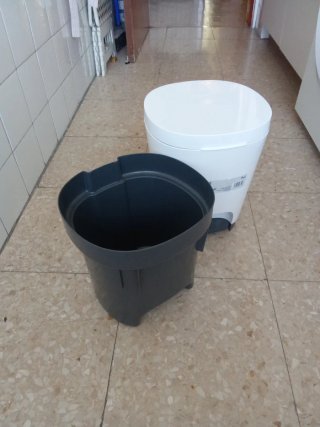 Cubo basura 10L Bosque Verde