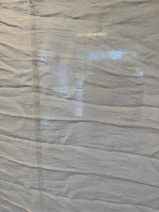2x Estores de Lino 130x210 cm.