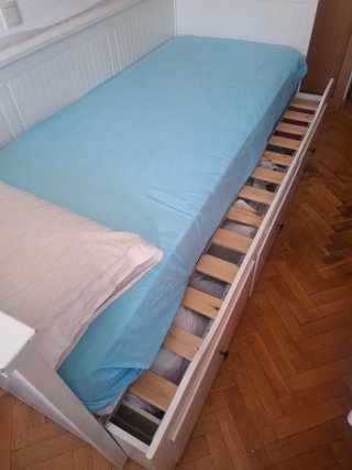 Cama Diván IKEA HEMNES + 2 Colchones