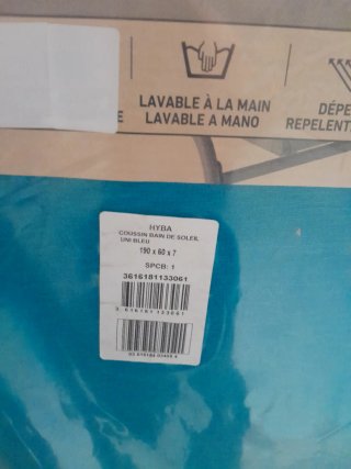 Colchón para tumbona.