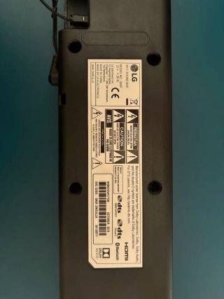 LG SK6F + Subwoofer SPK5-W Negro