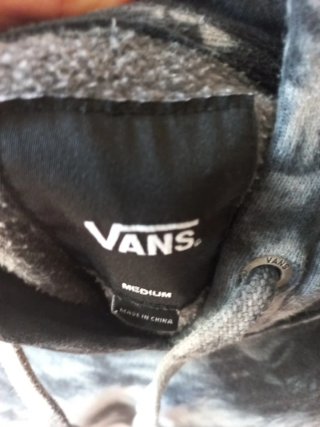 Sudadera Vans Tie-Dye Gris y Negra