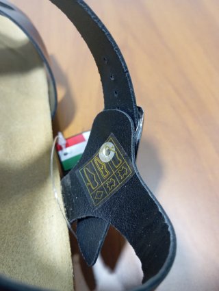 Sandali Bio Donna Vera Pelle Neri