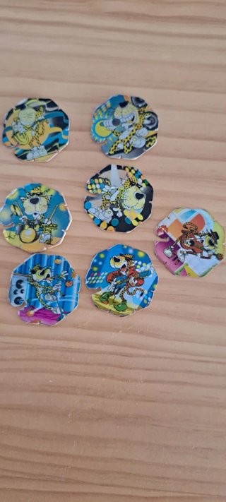 Lote Tazos Matutano Chester 90s