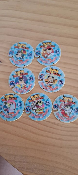 Lote Tazos Matutano Chester 90s