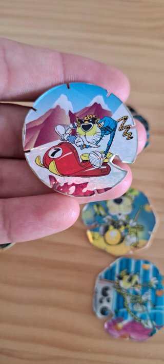 Lote Tazos Matutano Chester 90s