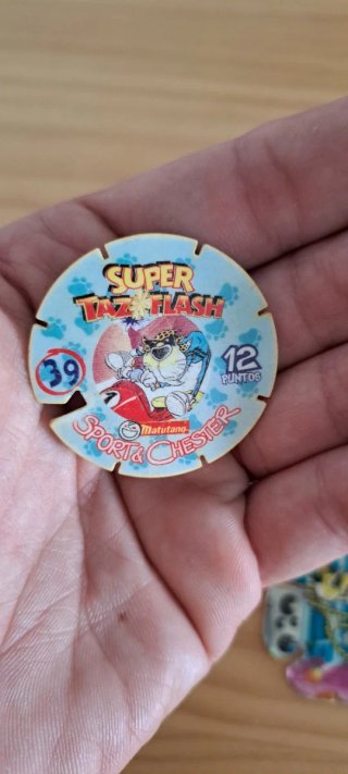 Lote Tazos Matutano Chester 90s