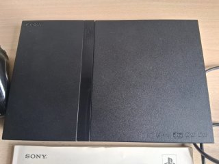 PlayStation 2 Slim Nera Completa