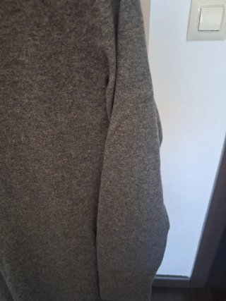 Vestido United Colors of Benetton gris talla M.