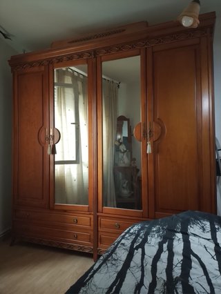 Habitación completa madera maciza