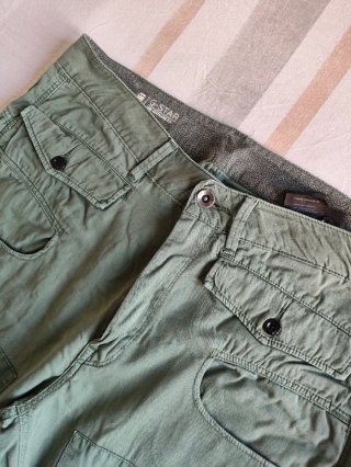 Pantalón G-Star RAW mujer verde militar