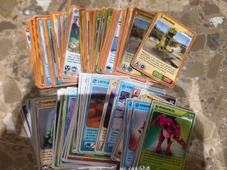 Lote Invizimals Especiales y Lamincard Dragon Ball
