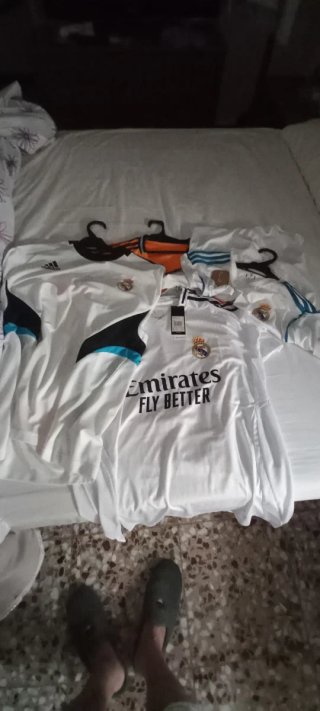 Lote 4 Camisetas Real Madrid XL Nuevas