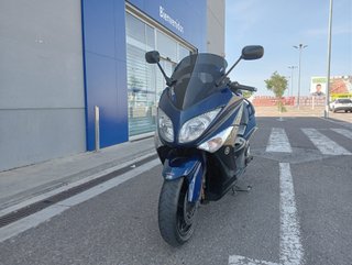 Yamaha TMAX 500 Maxi Scooter Negra/Azul Marino