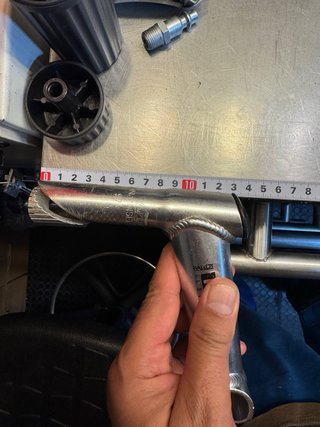 Potencia y Manillar Aluminio UNO 75