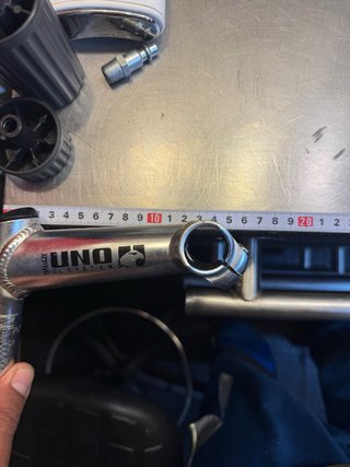 Potencia y Manillar Aluminio UNO 75