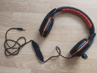 Auriculares Gaming Blackfire BFX-10 PS4 Naranja/Ne