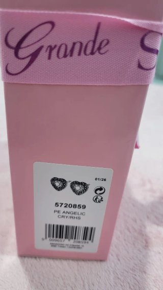 Conjunto Swarovski Ariana Grande Corazón