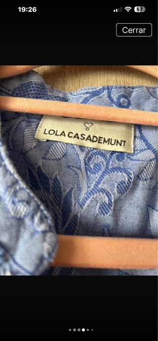 Vestido estampado Lola Casademunt