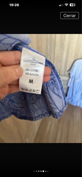 Vestido estampado Lola Casademunt