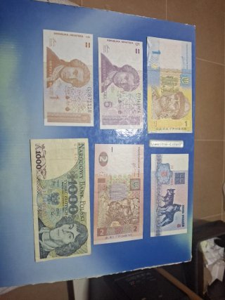 Lotto di Banconote Antiche Straniere