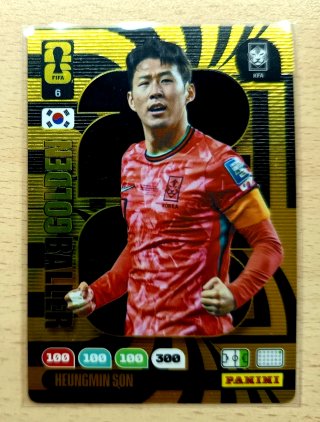 Panini World Cup 2026 Card n. 6 Son Golden Baller